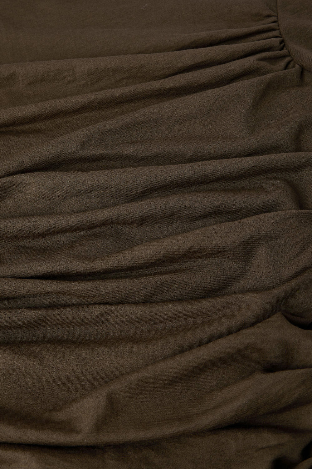 Tee-Shirt Gaia - Marron/Kaki - Coton - Femme