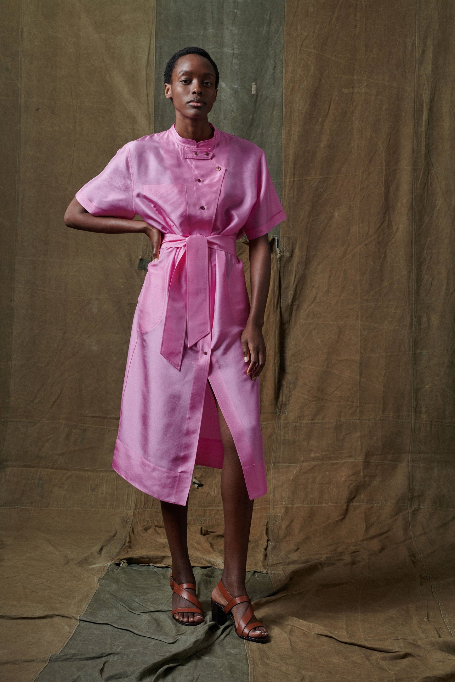 SANDALES PAOLA MARRON