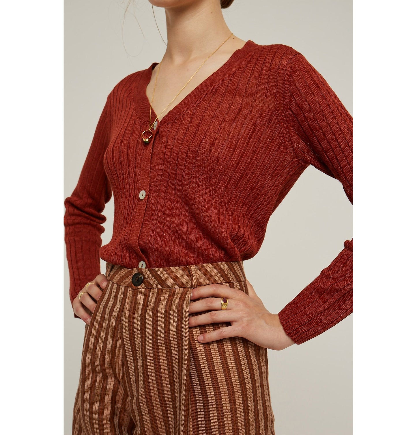 Cardigan FIBRE BEIGE