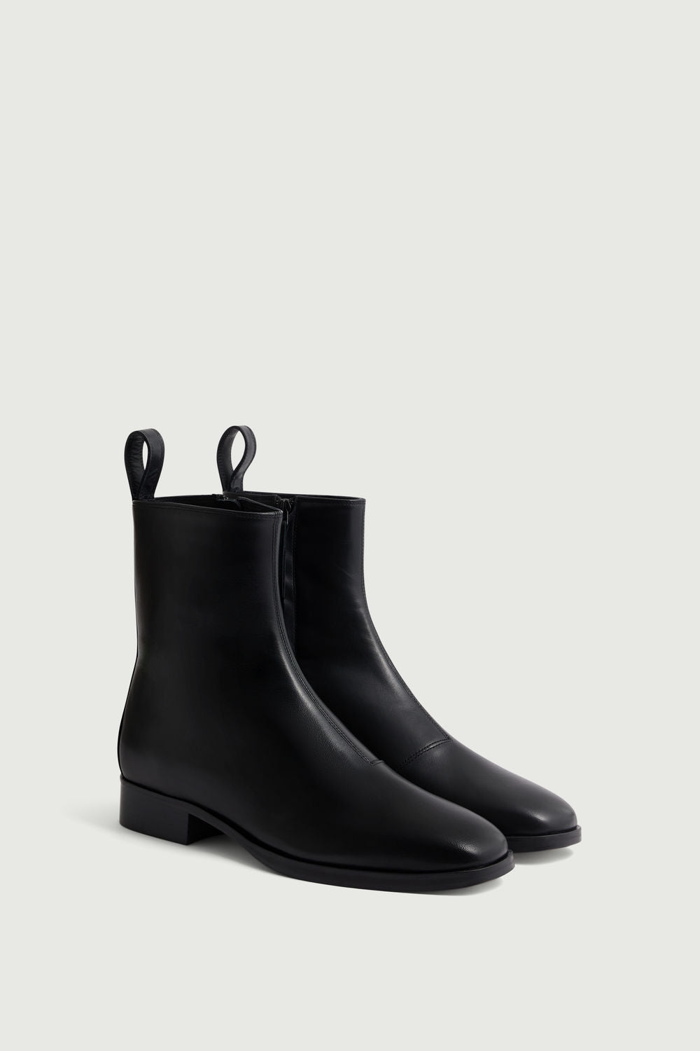 Bottines West - Noir - Cuir - Femme vue 2